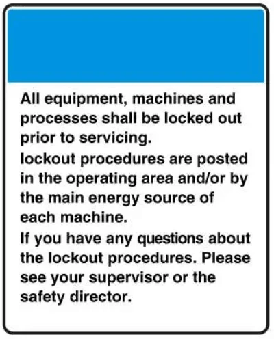 NOTICE - BLACK – Part No. NT 25
